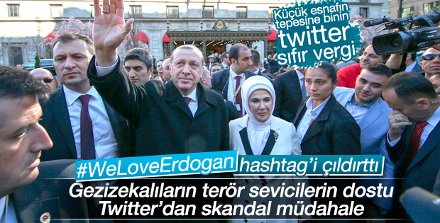 Cumhurbaşkanı Erdoğan'a ilgi Twitter'ı rahatsız etti