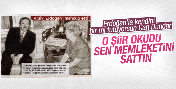 Can Dündar kendisini Erdoğan'a benzetti