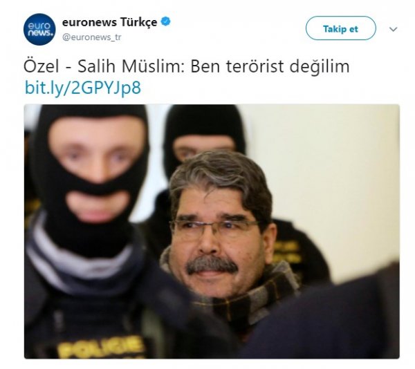 Terörist Salih Müslim AB'ye sığındı