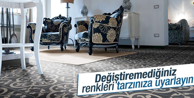 Değiştiremediğiniz renkleri tarzınızla bütünleştirin