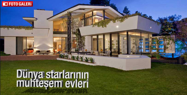 Dünya starlarının muhteşem evleri