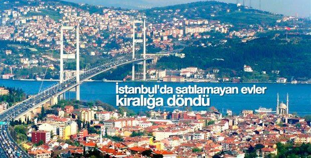 İstanbul'da kiralık ev sayısı arttı