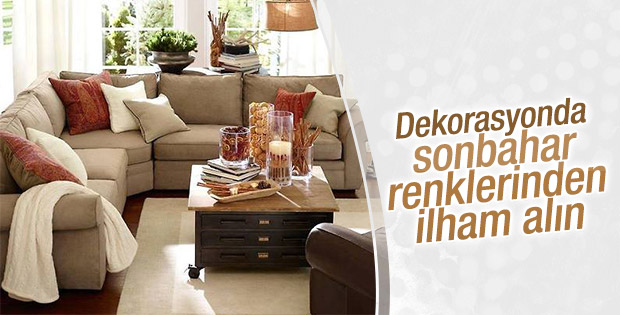 Dekorasyonda sonbahar renklerinden ilham alın