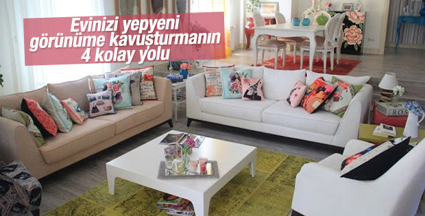 Evinizi yenilemenin 4 kolay yolu