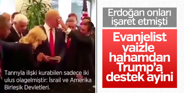 Evanjelistlerden Trump'a destek ayini