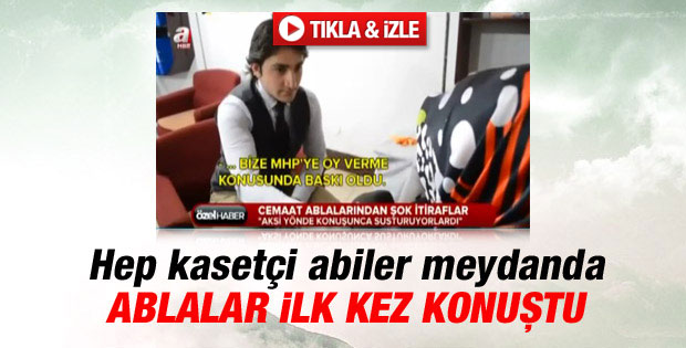 Evden çıkan Cemaat ablalarının itirafları