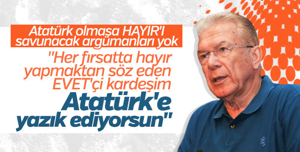 Uğur Dündar 'evet' diyenlere seslendi