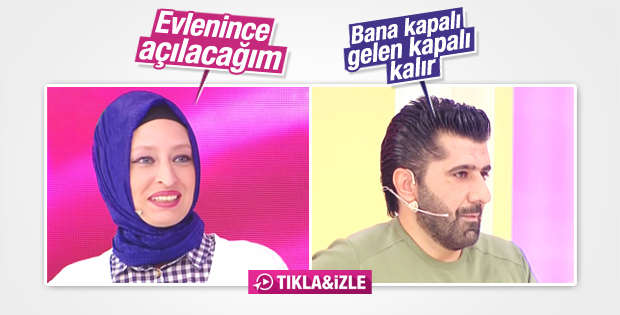 Evleneceksen Gel'de evlenince açılacağım diyen gelin adayı