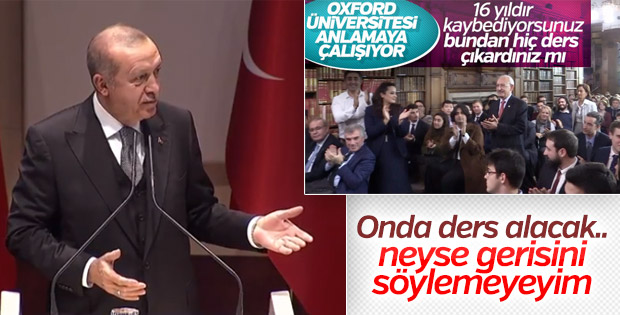 Başkan Erdoğan Kadın Kolları Eğitim Programı'nda