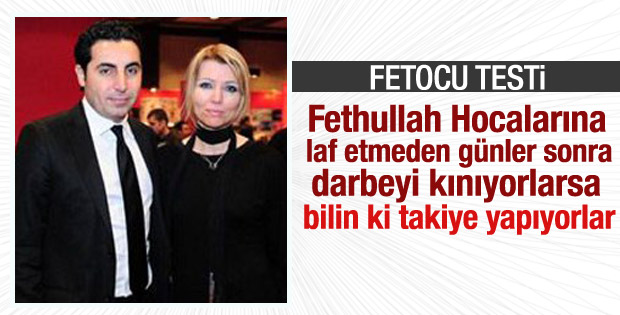 FETO'nun prensinden darbe kınaması