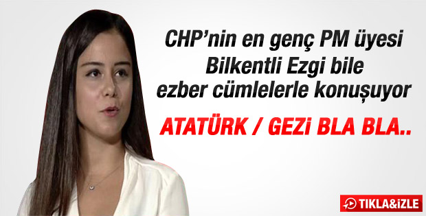CHP'nin en genç PM üyesi Ezgi Akar konuştu
