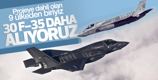 Savunma Bakanı: 30 adet F-35 alınacak