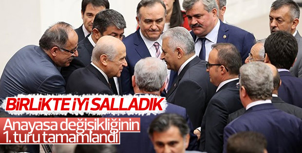 Anayasa Teklifi'nin son maddesi de kabul edildi