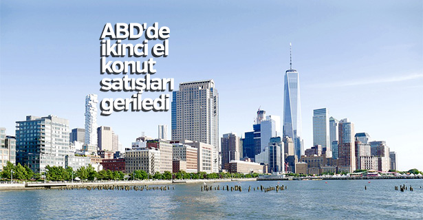 ABD'de ikinci el konut satışları geriledi