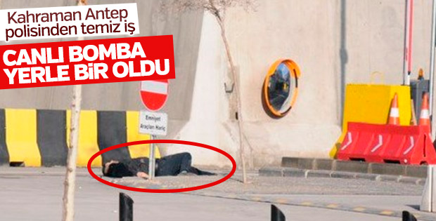Gaziantep Emniyet Müdürlüğü'ne saldıran terörist öldürüldü