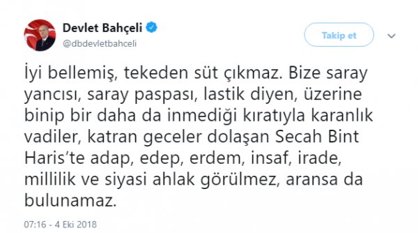 Devlet BahÃ§eli'den AkÅener'e sert sÃ¶zler