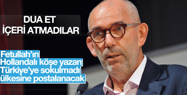Joost Lagendijk'e Türkiye'ye giriş izni verilmedi