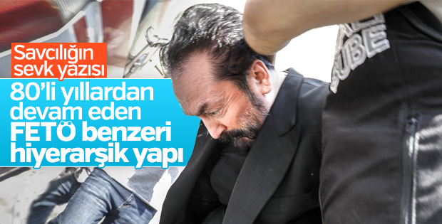 Adnan Oktar'ın örgütü için sevk yazısı hazırlandı