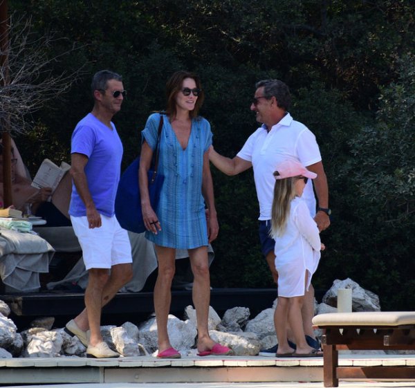 Sarkozy eşiyle birlikte Bodrum'da tatil yaptı