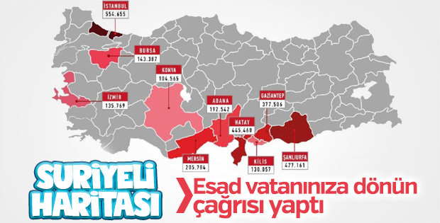Esad, ülkeden kaçan Suriyelileri geri çağırdı