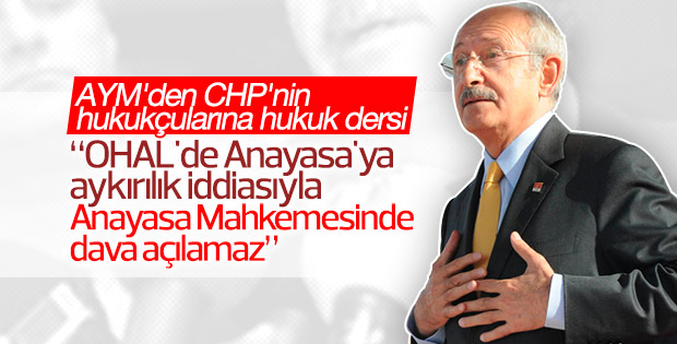 CHP'nin KHK talebi neden reddedildi