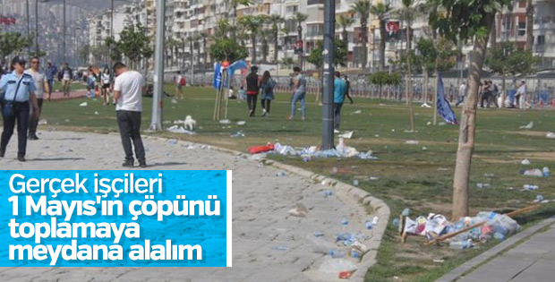 İzmir'de 1 Mayıs kutlamaları sona erdi