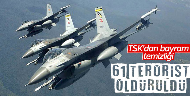 Kandil bayram boyunca bombalandı