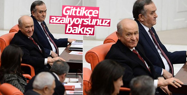 Bahçeli'nin HDP'lilere bakışı