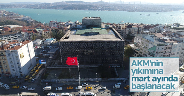 Atatürk Kültür Merkezi yıkım için gün sayıyor