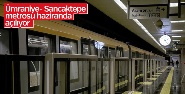Ümraniye- Sancaktepe metrosu çalışmaları devam ediyor