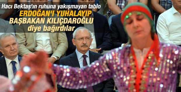 Hacı Bektaş'ta Erdoğan yuhalandı Kılıçdaroğlu alkışlandı