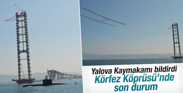 İzmit Körfez Geçiş Köprüsü mart ayında açılacak