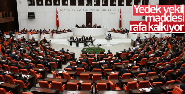 Teklifteki maddeden yedek ve ölüm ifadesi çıkıyor