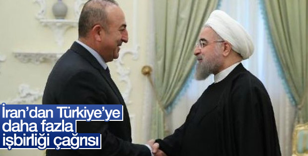 Ruhani'den Çavuşoğlu'na işbirliği çağrısı