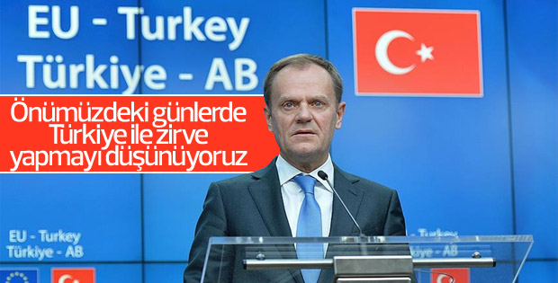 Tusk: Türkiye ile zirve yapmayı düşünüyoruz