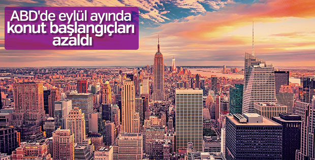 ABD'de konut başlangıçları geriledi