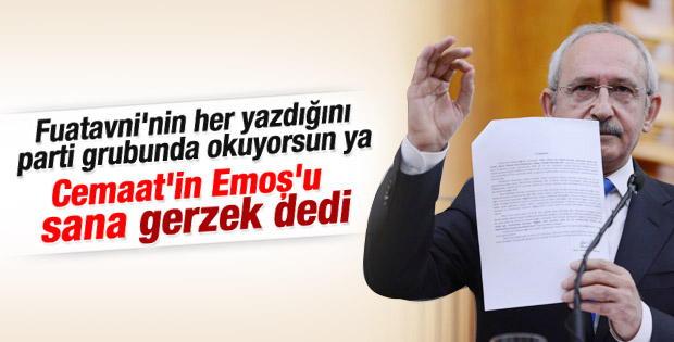 Kılıçdaroğlu güvendiği cemaatten hakaret yedi