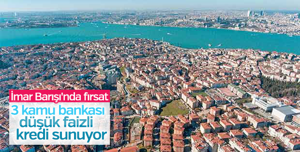 İmar barışı için düşük faizli kredi