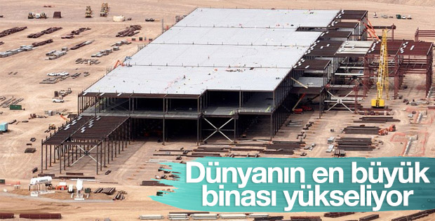 Dünyanın en büyük binası ABD'de inşa ediliyor