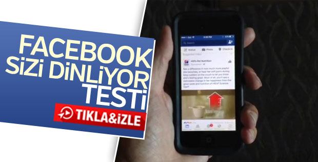 Facebook sizi dinliyor