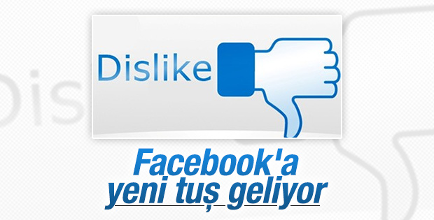 Facebook'a beğenmeme tuşu geliyor