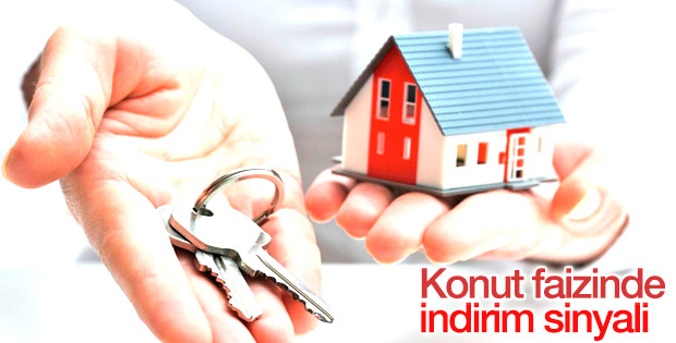 Faizlerde indirim sinyali