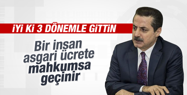 Çalışma Bakanı Faruk Çelik asgari ücretle geçinilir dedi