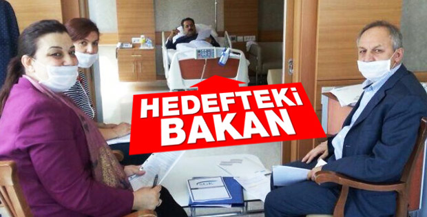 Faruk Çelik'in hastaneden ilk görüntüsü