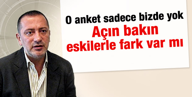 Fatih Altaylı: Bu mu manipülatif anketler