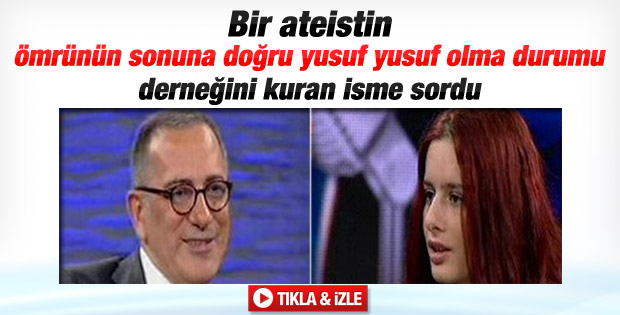 Fatih Altaylı'dan ateistleri zorlayan soru İZLE