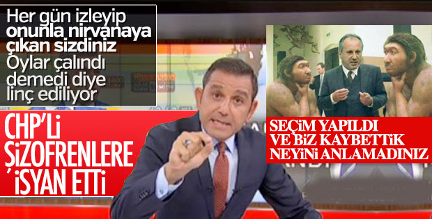 Fatih Portakal, CHP'lilere isyan etti
