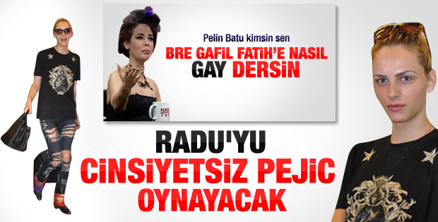 Fatih dizisinin 'Güzel Radu'su İstanbul'da