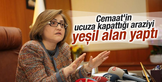 Fatma Şahin'den Cemaat'e imar darbesi