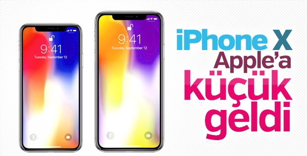 iPhone X büyüyecek